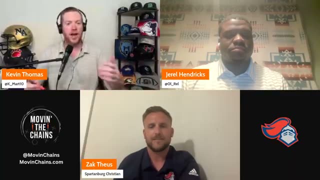 Zak Theus's new Spartanburg Christian Academy coaching staff, a mix of holdovers and hires from his Palmetto years